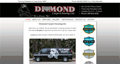 Desktop Screenshot of diamondcarpetcleaning.com